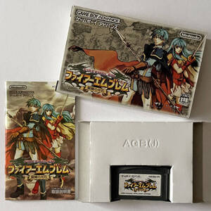 GBA ファイアーエムブレム 聖魔の光石　ゲームボーイアドバンス Fire Emblem 8 The Sacred Stones Gameboy Advance