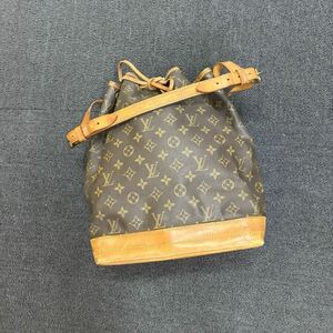 【1円】 LOUIS VUITTON ルイヴィトン モノグラム ノエ M42224 巾着 ショルダーバック A2 884トートバッグ レザー ブラウン 茶色