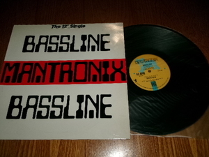 MANTRONIX ■12inch「 BASSLINE 」ラップ、ヒップホップ 