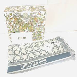 新品未使用 Christian Dior クリスチャンディオール CANNAGE カナージュ スカーフ マフラー 新作 定価165,000円 箱付き 男女兼用