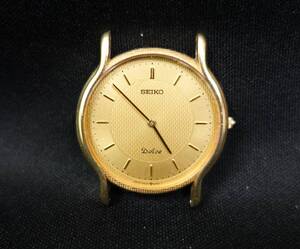 稼働品　セイコー　ＳＥＩＫＯ　21.4ｇ　ゴールド　メンズ　１８KT　ドルチェ　5E30-6A30　Ｋ１８　18金　電池交換済