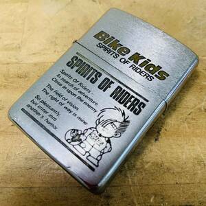 2K36594-80 ZIPPO ジッポー Bike Kids 1988年製