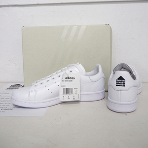 新品 24.5cm 正規品 DSM x adidas 限定 スタンスミス 白 ホワイト レディース メンズ DOVER STREET MARKET Stan Smith FX1152 レザー 本革