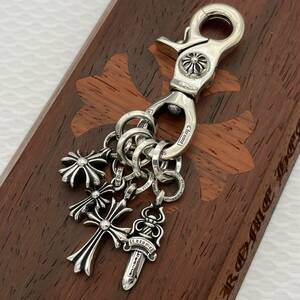 Chrome Hearts/Clip Swivel/4Charms/クロムハーツ/キーリング/クリップスイベル/マルチチャーム