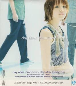 03-62【即決】★送料無料★新品ケース付★day after tomorrow★ファーストミニ★2002年★五十嵐充★鈴木大輔★北野正人★misono★