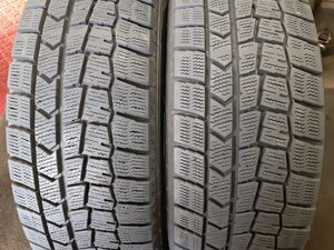 パF4340②■185/60R15 84Q　2本のみ　DUNLOP WINTER MAXX 02　送料無料 冬 ’20年 ヤリス フィット シャトル インサイト アクア