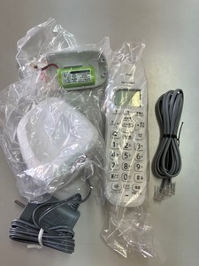 新品・未使用品　SHARP シャープ コードレス子機 JD-KE110 デジタルコードレス電話機