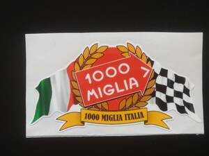 1000 MIGLIA（ミッレミリア）ステッカー ニューデザイン大