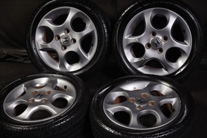 ★新品同様 165/55R14 ホンダ純正アルミ ブリヂストン SEIBERLING 2023年製 ラジアル ゼストライフN-BOX,ONE,WGNアクティ等