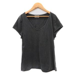 レイビームス Ray Beams Tシャツ カットソー 半袖 ダークグレー /YK31 レディース