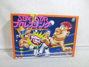 美品 ファミコン　FC　SUPER STAR スーパースター プロレスリング 