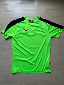 SALE★P PUMA EVO TRG 半袖ウェア　黄緑