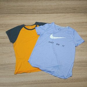 ◇ 《 NIKR まとめ売り2点セット サイズ混合 ラウンドネック プルオーバー Ｔシャツ レディース 》 E