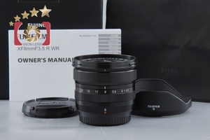 【中古】FUJIFILM 富士フイルム XF 8mm f/3.5 R WR 元箱付き