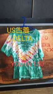 US古着 DELTA タイダイTシャツ