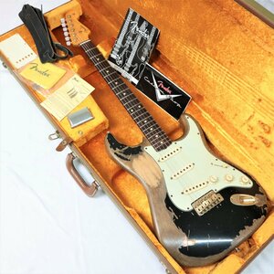 【★至極のサウンド★】Fender Custom Shop relic 1960 john mayer custom ストラトキャスター フェンダー カスタムショップ BLACK1