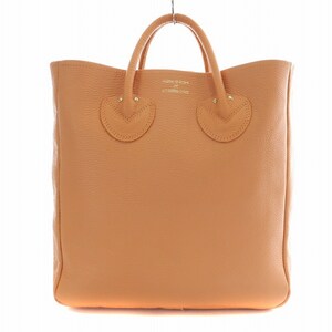 ヤングアンドオルセン YOUNG & OLSEN エンボスドレザー D トート M EMBOSSED LEATHER D TOTE M ハンドバッグ オレンジ