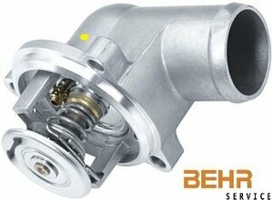 【M’s】 W203 ベンツ C180 C200 直4 M111 (2000y-2007y) BEHR サーモスタット 87度開弁 パーツ 純正OEM 1112001715 1112001615 1112001915