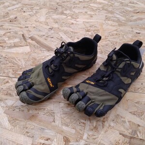 1円～◆ビブラム(Vibram)　ファイブフィンガーズ v-trail2.0　【25.5】５本指 アウトドア シューズ ランニング ジョギング mc01071702