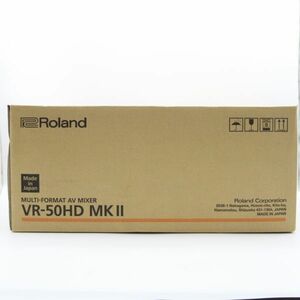 【新品】 Roland VR-50HD MK2 II ローランド オールイン・ワンAVミキサー #4198