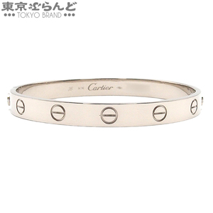 101737997 カルティエ CARTIER ラブブレス バングル ホワイトゴールド K18WG ＃16 ブレスレット レディース 仕上済