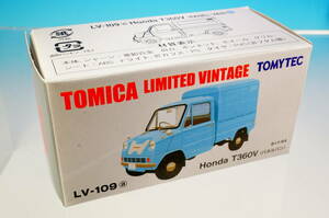 TOMYTEC TOMICA LIMITED VINTAGE LV-109a Honda T360V (PANEL VAN) S=1/64