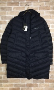 21AW ARMANI EXCHANGE アルマーニエクスチェンジ DOWN JACKET ダウン ジャケット コート フード ネイビー S 33854341＃2