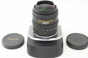 ☆極上美品☆ Tokina トキナー 10-17ｍｍ F3.5-4.5 Fisheye AT-X 107 DX Canon用 ♯23042206