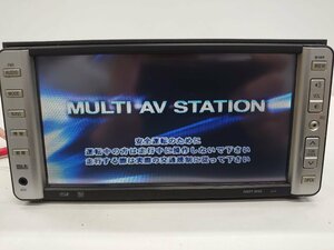 【出品前作動確認済】富士通テン HDDナビ NH3T-W56 2009年秋版 CD DVD MD AUX メモリースティック TV カーナビ MUSICJUKE 中古品 本体のみ