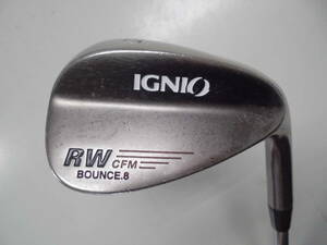 イグニオ(IGNIO)・RW CFM BOUNCE.8・52度・ウェッジ・WEDGE(スチール)中古カ