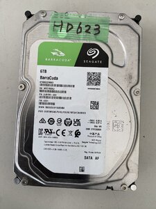 【送60サイズ】 SEAGATE ST6000DM003-2U9186 6TB 使用62時間 3.5インチSATA HDD 中古品