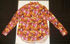 ヴィンテージ　45rpm 花柄シャツ