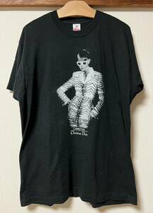 スペシャル ビンテージ Christian Dior Cat Woman Tシャツ XL レア プロモ