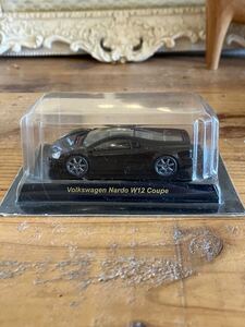 S=1/64 Volkswagen Nardo W12 Coupe ミニカーコレクション サークルK・サンクス限定 ブラック BLACK 当時物 送料無料 京商製 KYOSHO