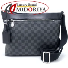 LOUIS VUITTON ルイヴィトン ダミエ グラフィット ミックPMNM N40003 斜め掛けショルダーバッグ ブラック グレー/351898【中古】