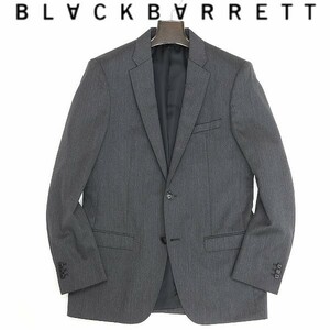 美品◆BLACKBARRETT by NEIL BARRETT ブラックバレット バイ ニールバレット 2釦 ジャケット チャコールグレー 3