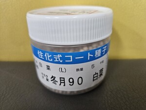 白菜種　冬月90　5000粒　未開封有効期限切れ