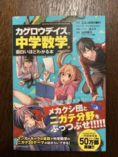 「カゲロウデイズ」で中学数学が面白いほどわかる本