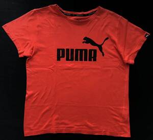 プーマ キッズ150 ビッグロゴ デカロゴ Tシャツ 染み込みプリント　　ストレッチ 子供服 PUMA KEEPS YOU DRY スポーツ 早1762