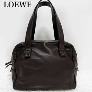 美品！LOEWE ロエベ　アナグラム　ハンドバッグ　ナッパレザー