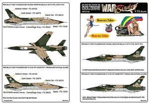 Kits-World(172153)1/72 F105D THUNDERCHIEF 