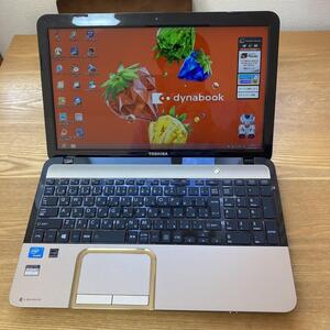 TOSHIBA dynabook 東芝　ダイナブック　パソコン　EX/47HSGT 15.6インチ ノートPC Celeron 1000M 4GB HDD 750GB Win8 QR095-159