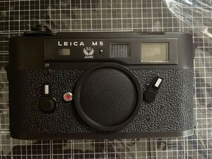 希少美品 LEICA ライカ レンジファインダーカメラ M5 ブラック　50周年記念モデル　動作確認済み