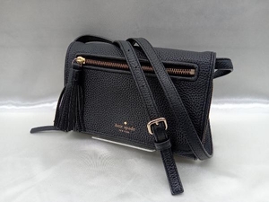 【Kate Spade】ケイト・スペード WKRU4491 ショルダーウォレット バッグ ブラック レディース 中古