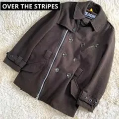 OVER THE STRiPES オーバーザストライプ ライダース ピーコート