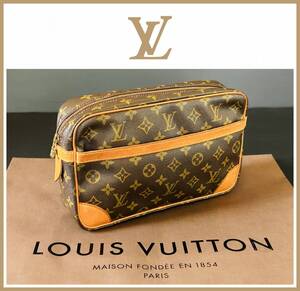 ◆匿名配送無料◆LOUIS VUITTON◆ルイヴィトン◆モノグラム◆コンピエーニュ28◆セカンドバッグ◆M51845◆ヴィンテージ◆