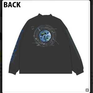 SEKAI NO OWARI　モックネック　ロングTシャツ　BLUE PLANET ORCHESTRAライブグッズ　セカオワ　セカイノオワリ　ブループラネット　長袖