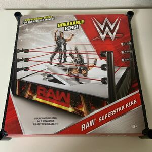 WWE RAW プロレス　壊れるリング　ロウ　WWF プロレスリング　フィギュア