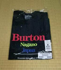 黒 バートン Tシャツ Mサイズ 長野店 GRANDOPEN 記念限定品 T-Shirt Burton Nagano 新品 未使用 未開封