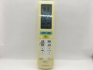 DAIKIN　エアコンリモコン　ARC472A42　中古品C-4731